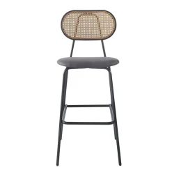 3S. x Home Le tabouret de bar OREBRO design industriel élégant assise garnie de mousse ultra-dense Hot