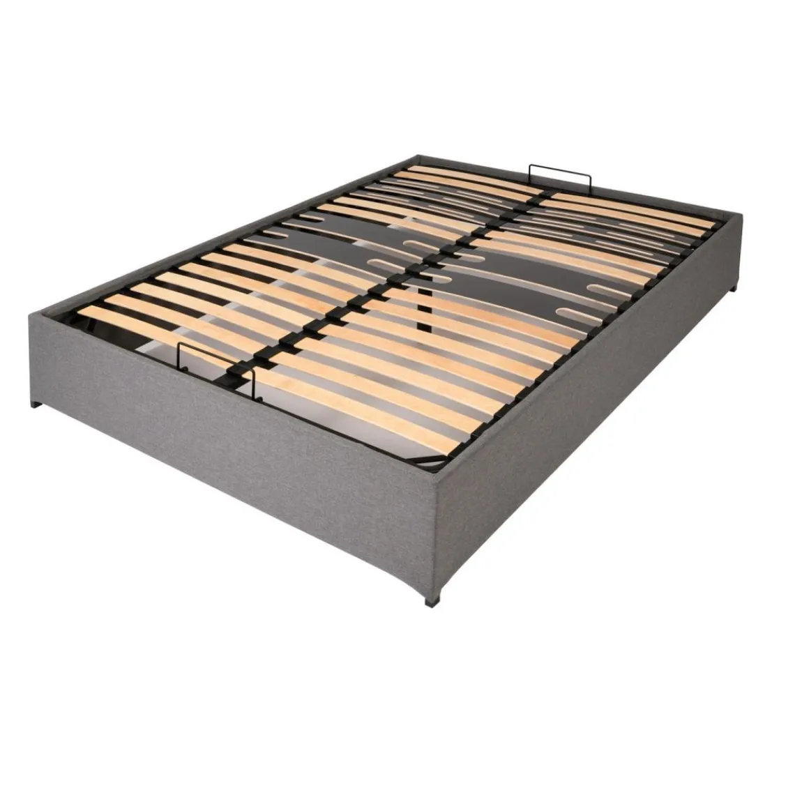 3S. x Home Lit avec coffre authentique gris en acier New