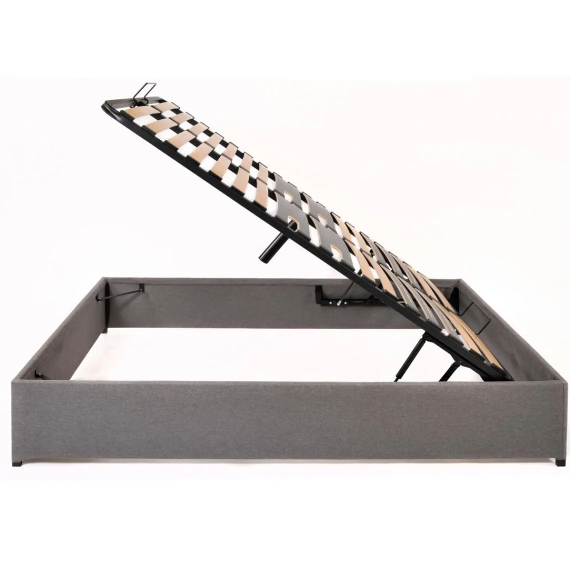 3S. x Home Lit avec coffre authentique gris en acier New