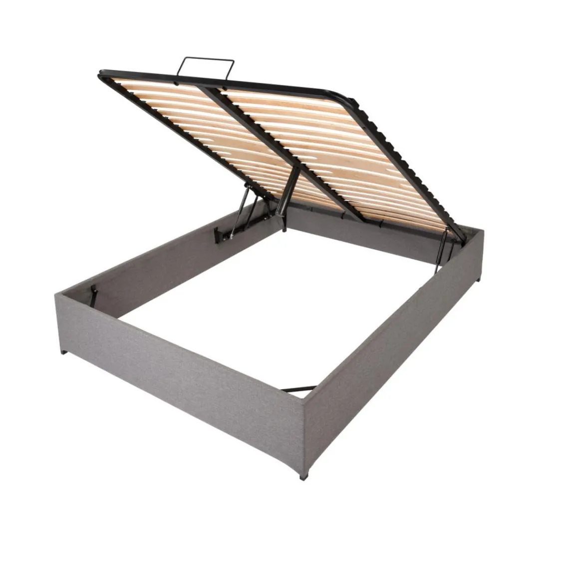 3S. x Home Lit avec coffre authentique gris en acier New