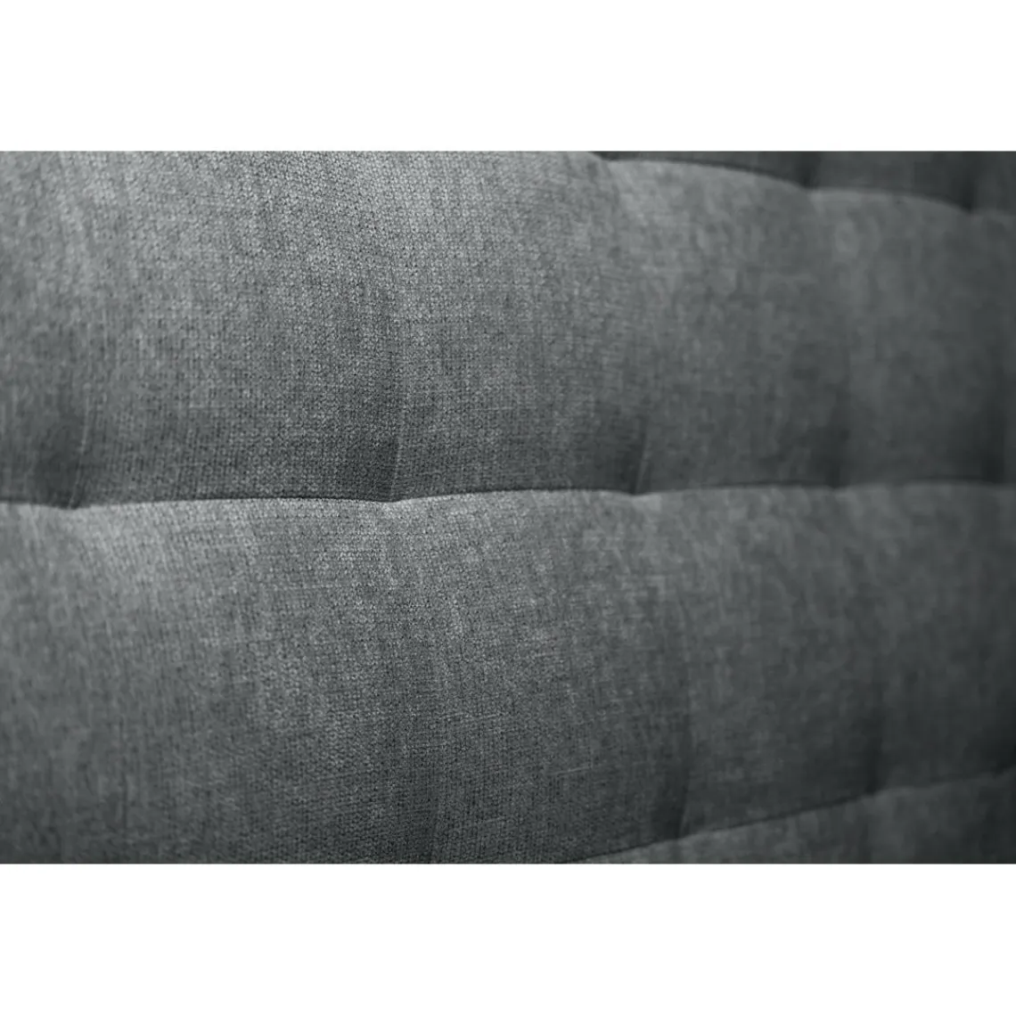 Wtb Lit avec tête de lit capitonnee tissu et sommier kit gris anthracite Best