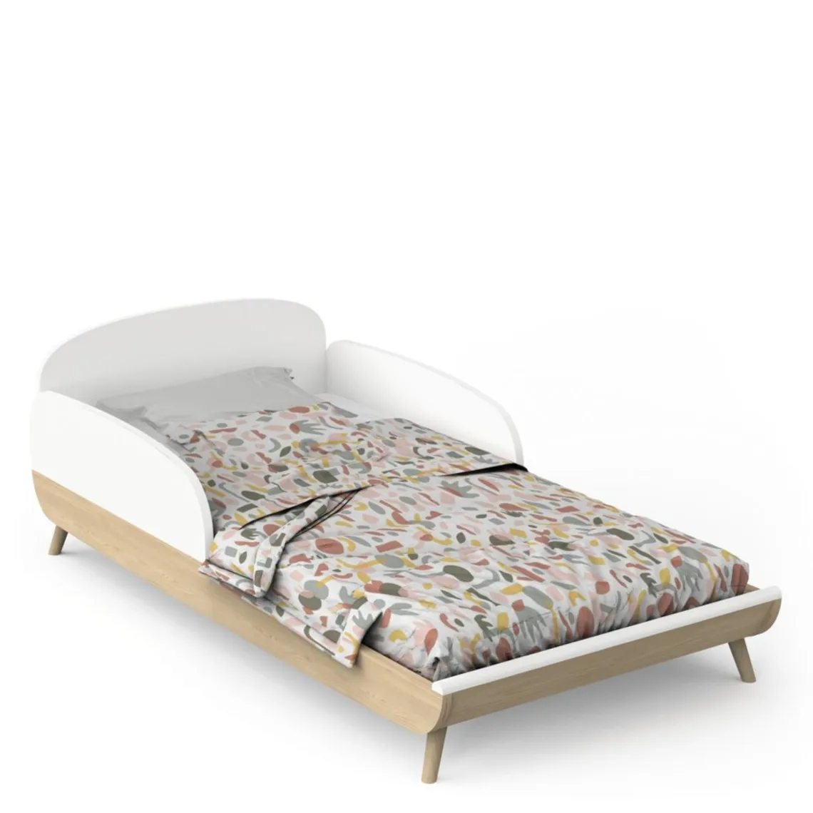 3 SUISSES Lit bébé FIRMIANA complet avec kit évolutif inclus