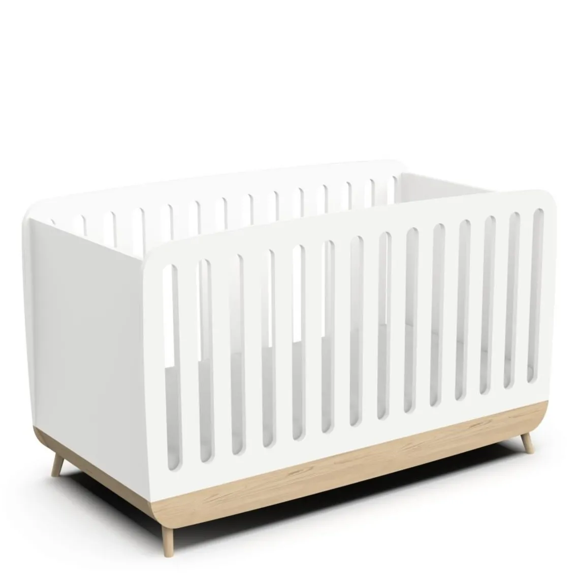 3 SUISSES Lit bébé FIRMIANA complet avec kit évolutif inclus