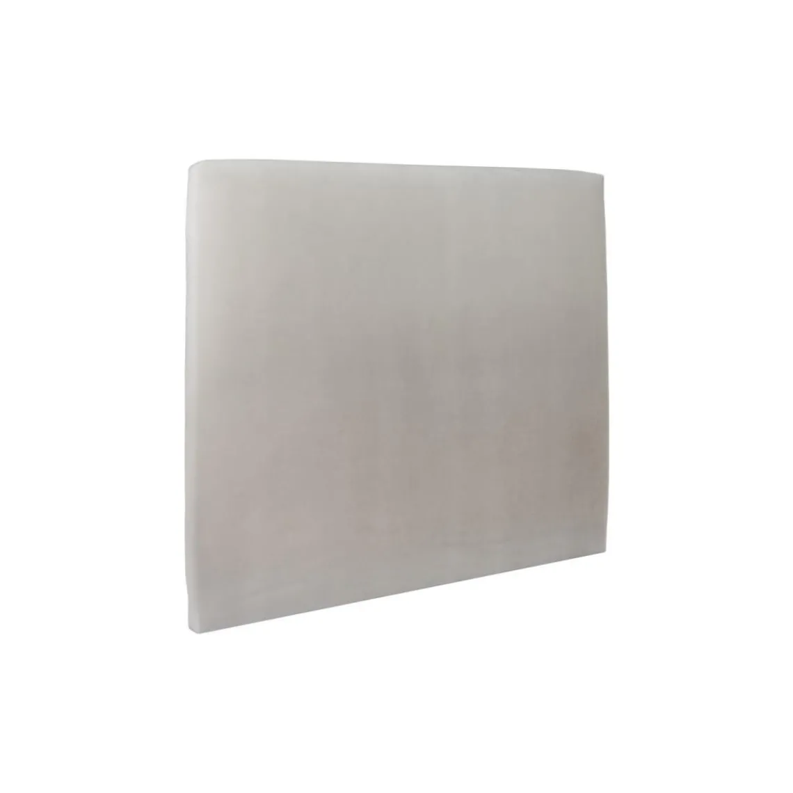 Wtb Lit coffre avec tête de lit tapissier Velours Gris clair