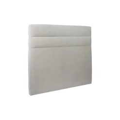 Wtb Lit coffre avec tête de lit lignes Velours Gris clair Clearance