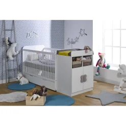 3S. x Home Lit combi MADRID - Blanc Best