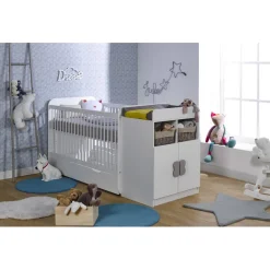 3S. x Home Lit combi MADRID - Blanc Best