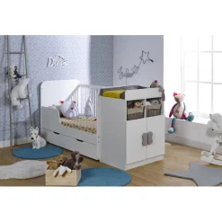 3S. x Home Lit combi MADRID - Blanc Best