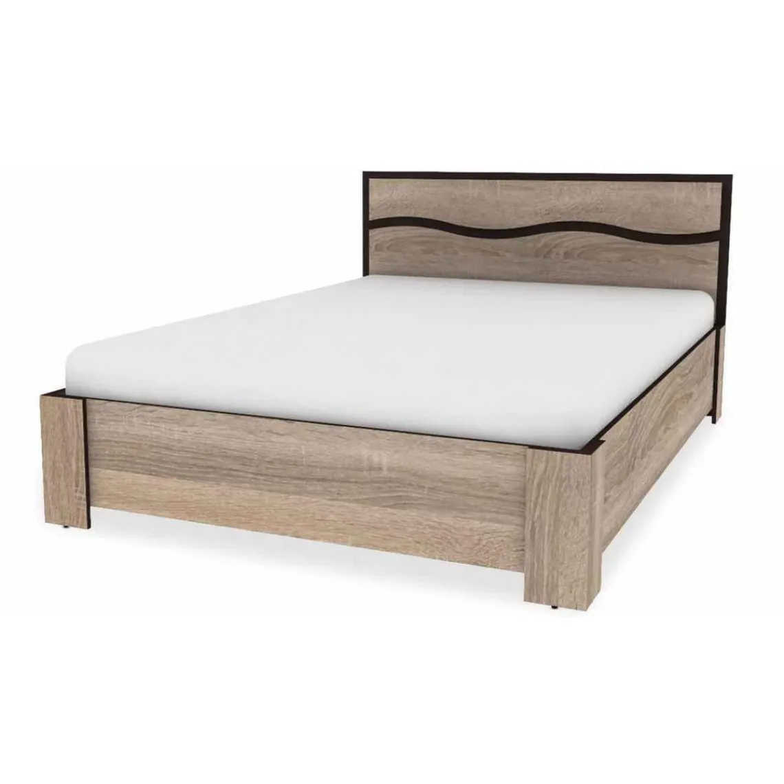 3S. x Home Lit Complet 140x200cm Chêne Clair Sale