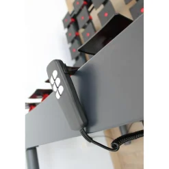 Selenia Lit de Relaxation Matelas Mousse à Mémoire de Forme et Sommier Electriques à Plots multidirectionnels Gris LEINA