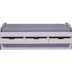 3S. x Home Lit en Pin Massif 90x190 ULLI Blanc Sale