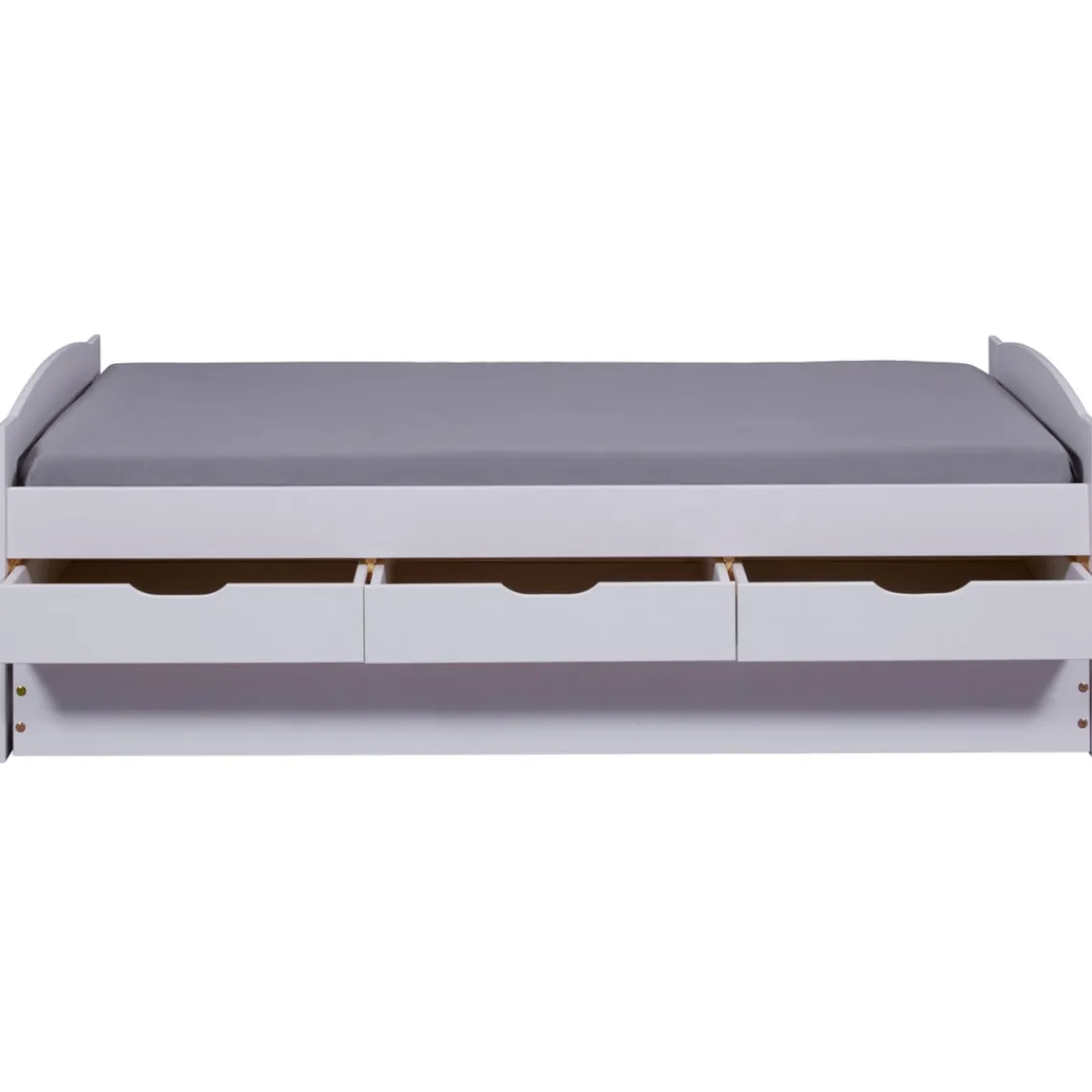 3S. x Home Lit en Pin Massif 90x190 ULLI Blanc Sale