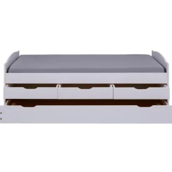 3S. x Home Lit en Pin Massif 90x190 ULLI Blanc Sale