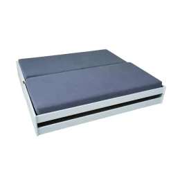 3S. x Home Lit multifonction 90x200 LORA Blanc