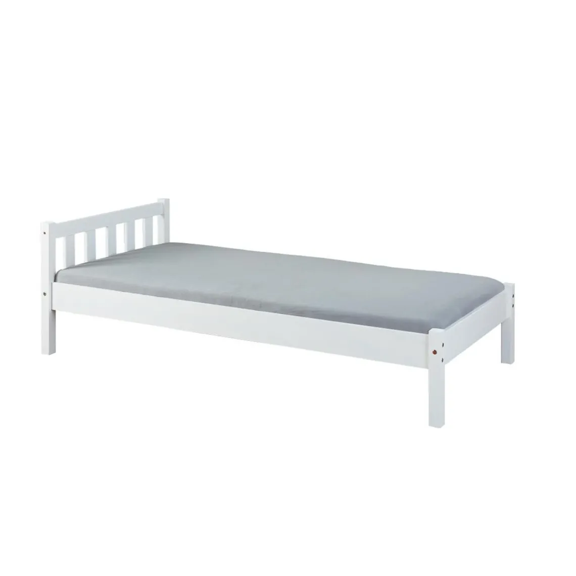 3S. x Home Lit simple 90x200 COLMAR Blanc Outlet