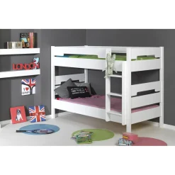 3S. x Home Lit superposable MILO 90*190 Blanc Clearance