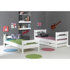 3S. x Home Lit superposable MILO 90*190 Blanc Clearance