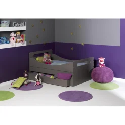 3S. x Home Lit évolutif Taupe FEROE Marron Hot