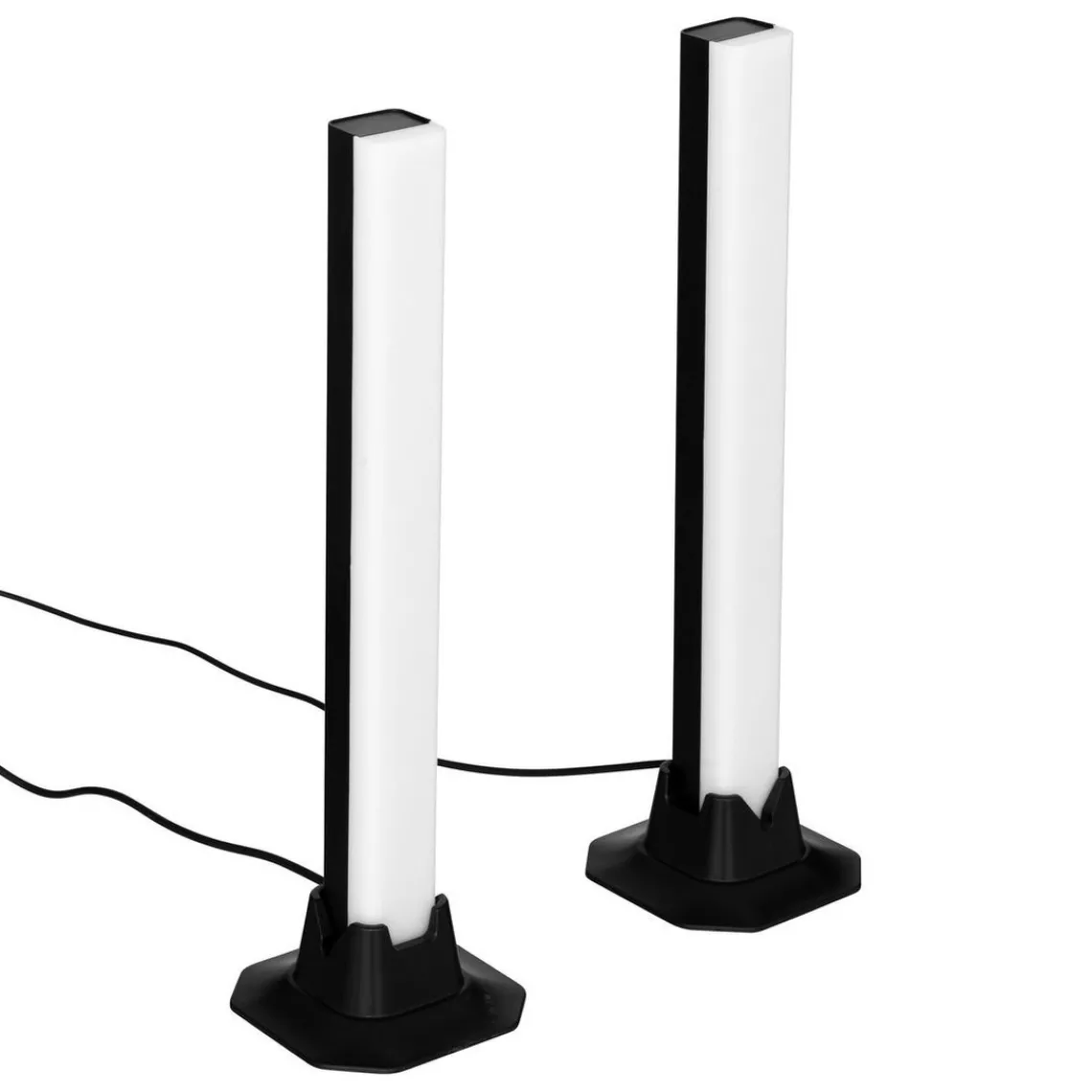 3S. x Home Lot de 2 barres lumineuses - Noir Sale