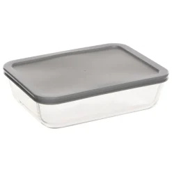 3S. x Home Lot de 3 boîtes de conservation en verre Clearance