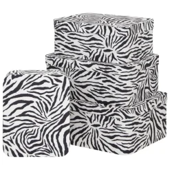 3S. x Home Lot de 4 boîtes Polybox Blanc Outlet