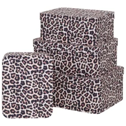 3S. x Home Lot de 4 boîtes Polybox Beige New