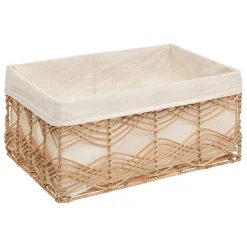 3S. x Home Lot de 4 cagettes en rotin