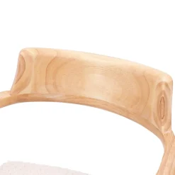 Nordlys Lot de 2 Chaises de Salle a Manger Scandinave en Bois Massif CORDOBA - Blanc Discount