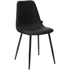 3S. x Home Lot de 2 chaises es en métal Noir Online