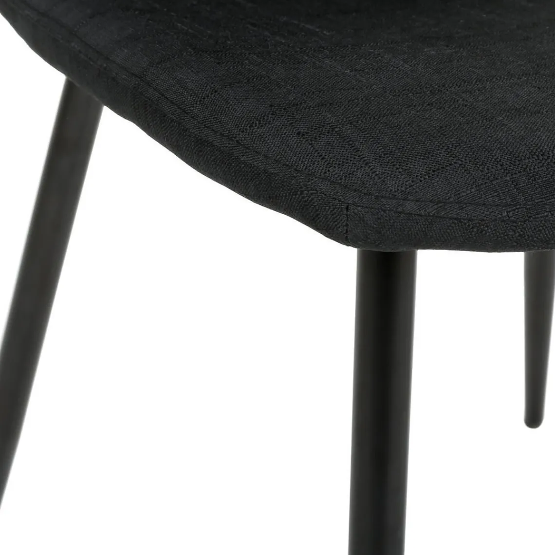 3S. x Home Lot de 2 chaises es en métal Noir Online