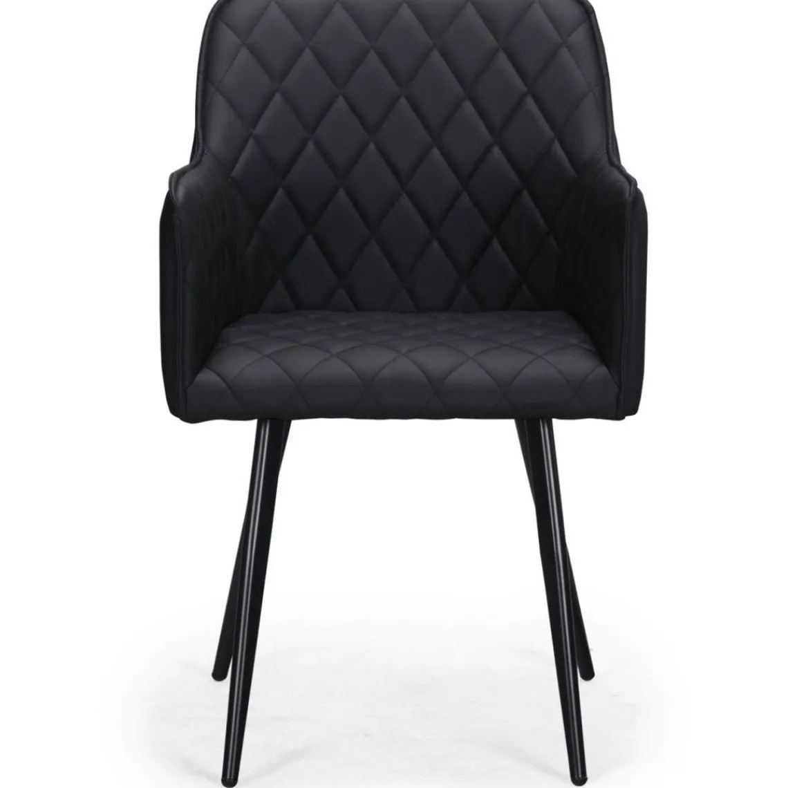 3S. x Home Lot de 2 Chaises es KENT Noir Sale