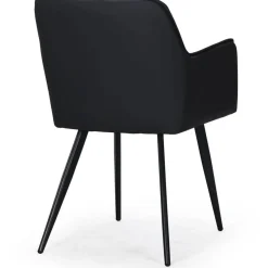 3S. x Home Lot de 2 Chaises es KENT Noir Sale