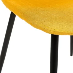 3S. x Home Lot de 2 chaises scandi s Jaune Best