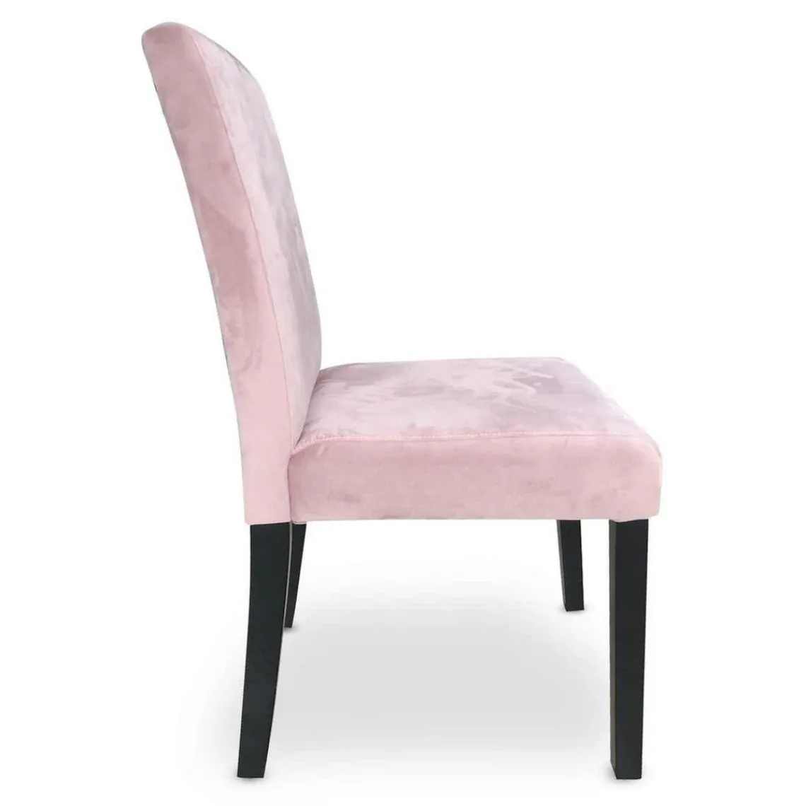 3S. x Home Lot De 2 Chaises SHALIMAN Velours Rose Sale