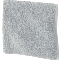 Becquet Lot de 2 Essuie-mains carré PRATIK Galet Gris Discount