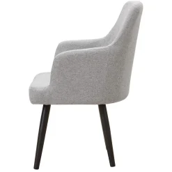 3S. x Home Lot de 2 Fauteuils Tissu LUDVIG Gris clair Online