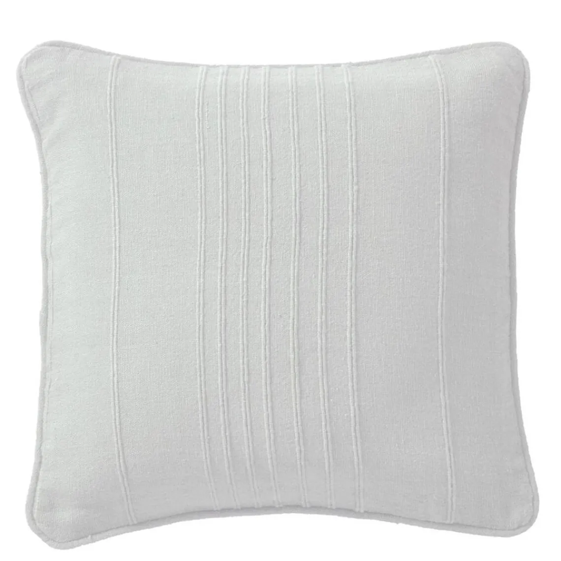 Becquet Lot de 2 housses coussin uni en coton - Gris New