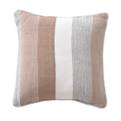 Becquet Lot de 2 housses de coussins TREPORT - Beige Hot