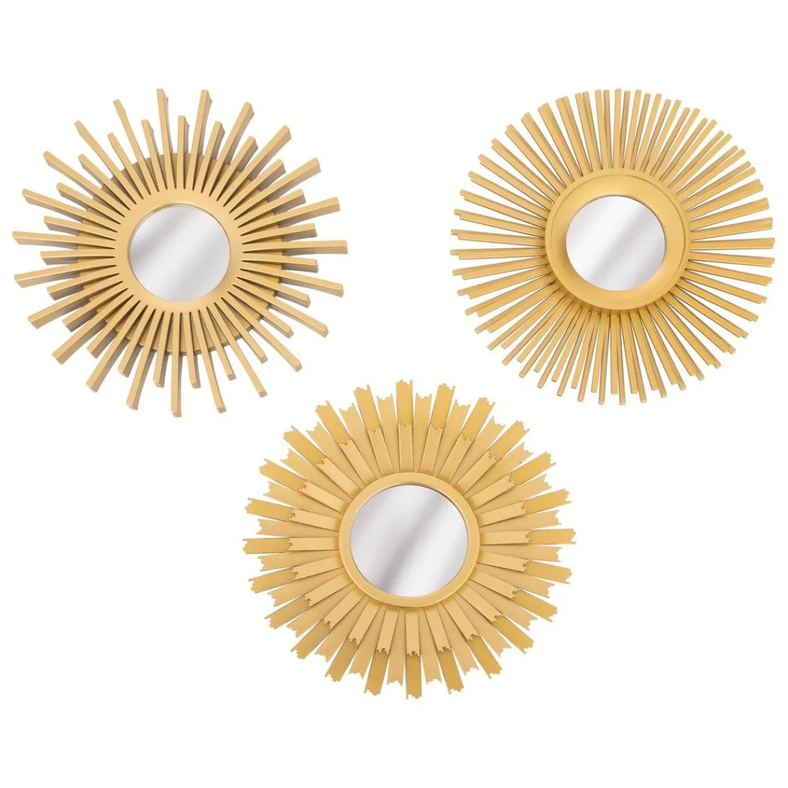 3S. x Home Lot de 3 miroirs Discount