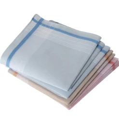 Becquet Lot de 12 mouchoirs Homme foncés Discount