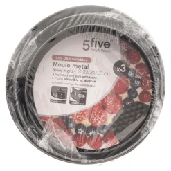 3S. x Home Lot de 3 moules démontables manquevoir Hot