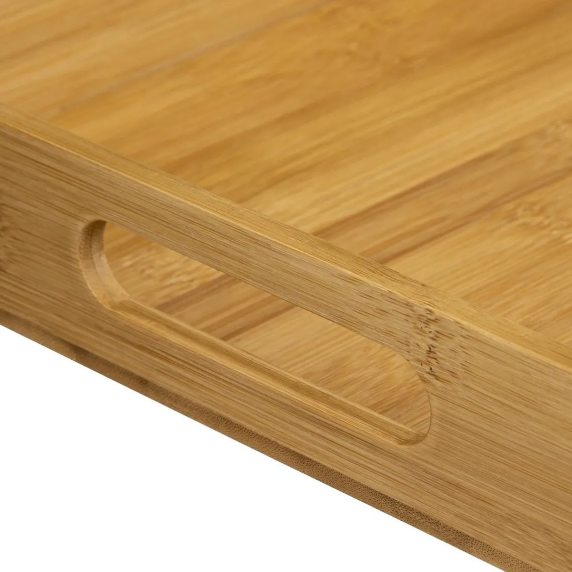 3S. x Home Lot de 2 plateaux de service bambou Online