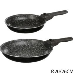 3S. x Home Lot de 2 poêles pierres et poignées Sale