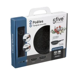 3S. x Home Lot de 2 poêles pierres et poignées Sale