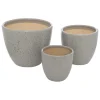 3S. x Home Lot de 3 pots Outlet