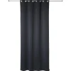 3S. x Home Lot de 2 rideaux occultants gris foncés 135X240 Hot