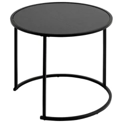 3S. x Home Lot de 3 tables d'appoint Noan noir Discount