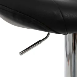 3S. x Home Lot de 2 tabourets de bar noirs Hot