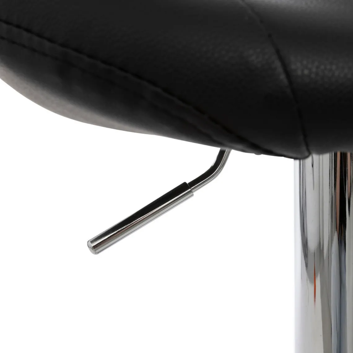 3S. x Home Lot de 2 tabourets de bar noirs Hot