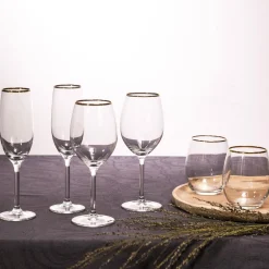 Becquet Lot de 6 verres à vin LUXOR 39 cl